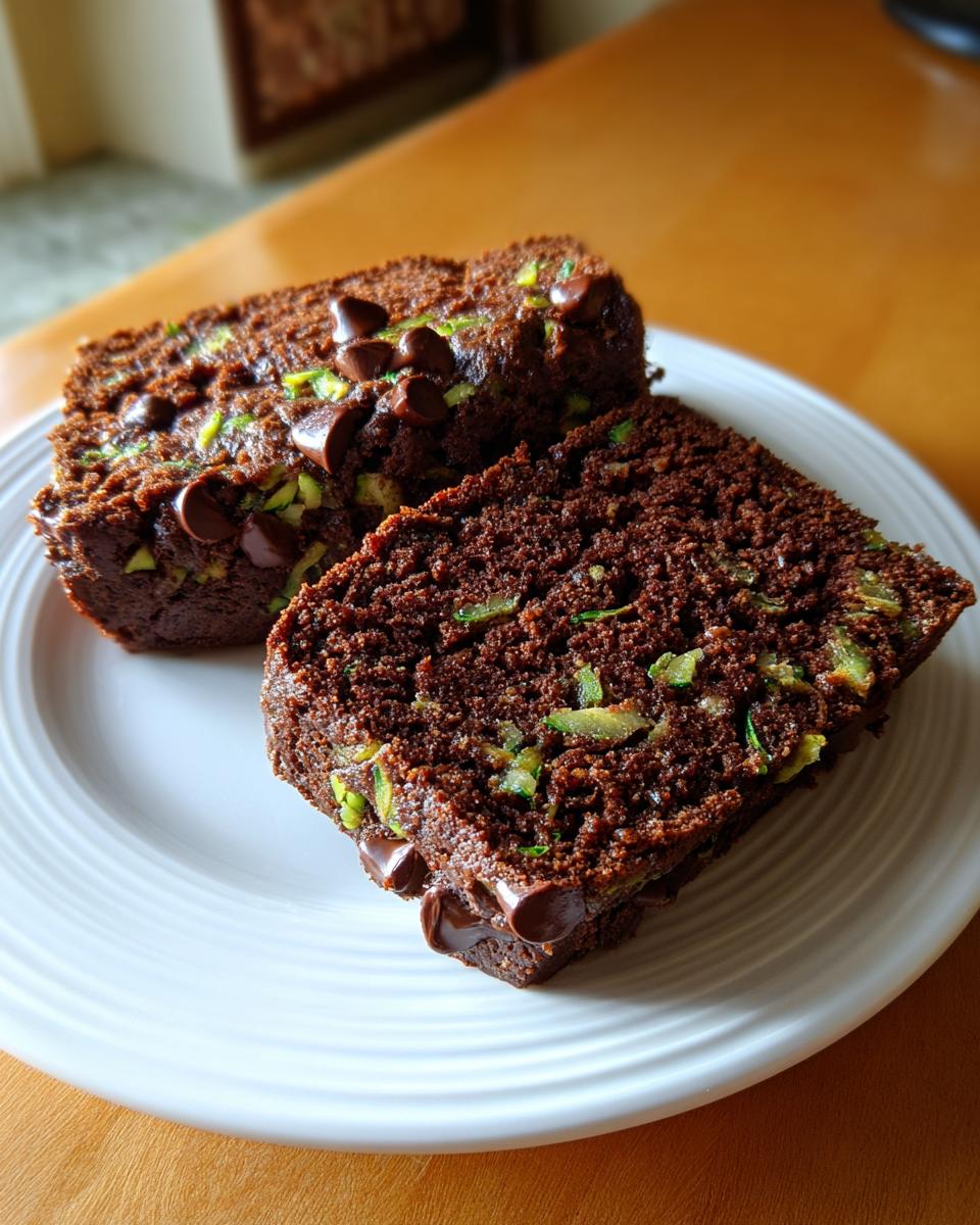 Chocolate Zucchini Bread - detail 2