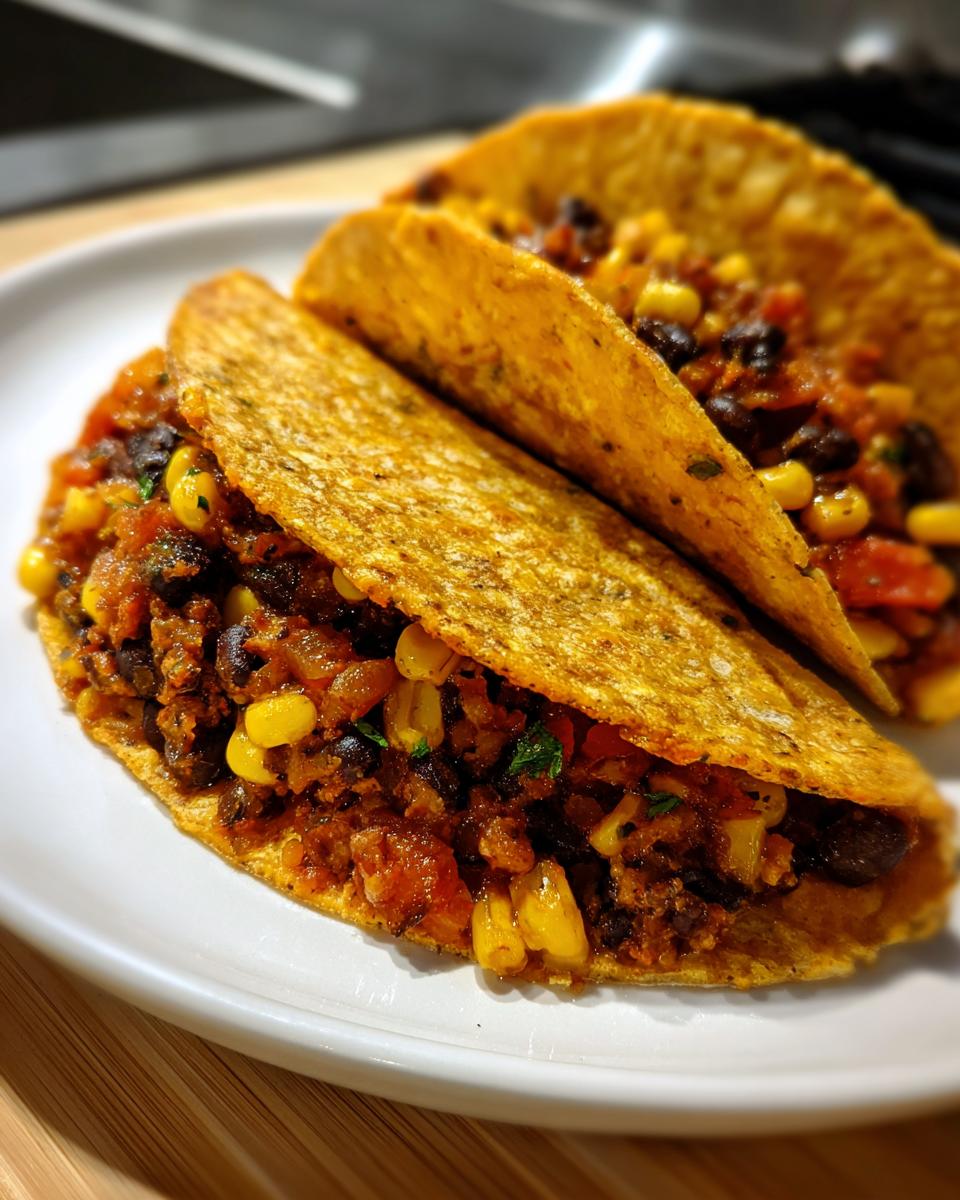 Crispy Sheet Pan Black Bean Tacos - detail 2