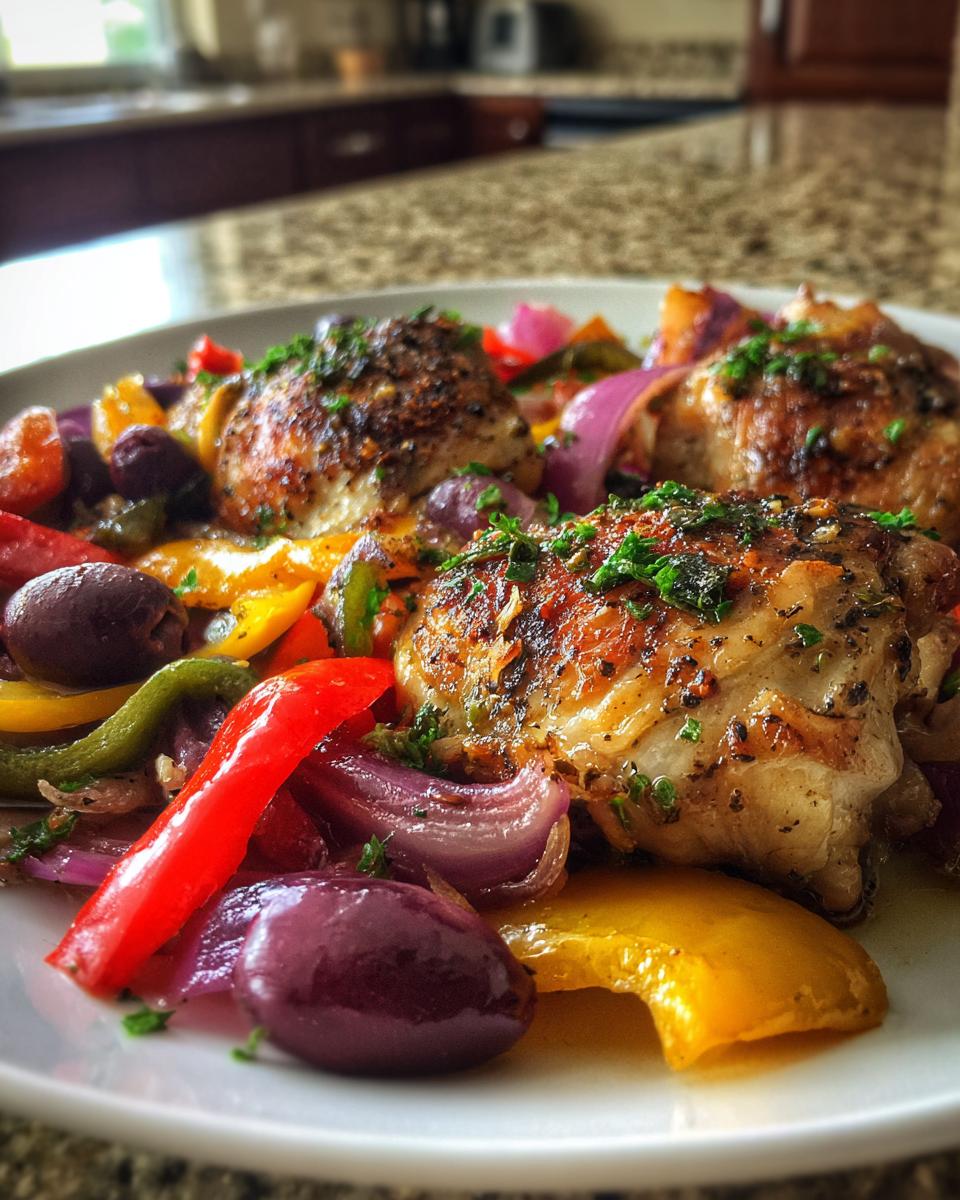 Greek Sheet Pan Chicken - detail 2