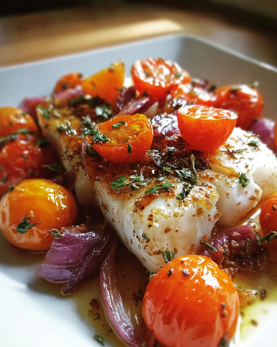 Italian Sheet Pan Fish - detail 2