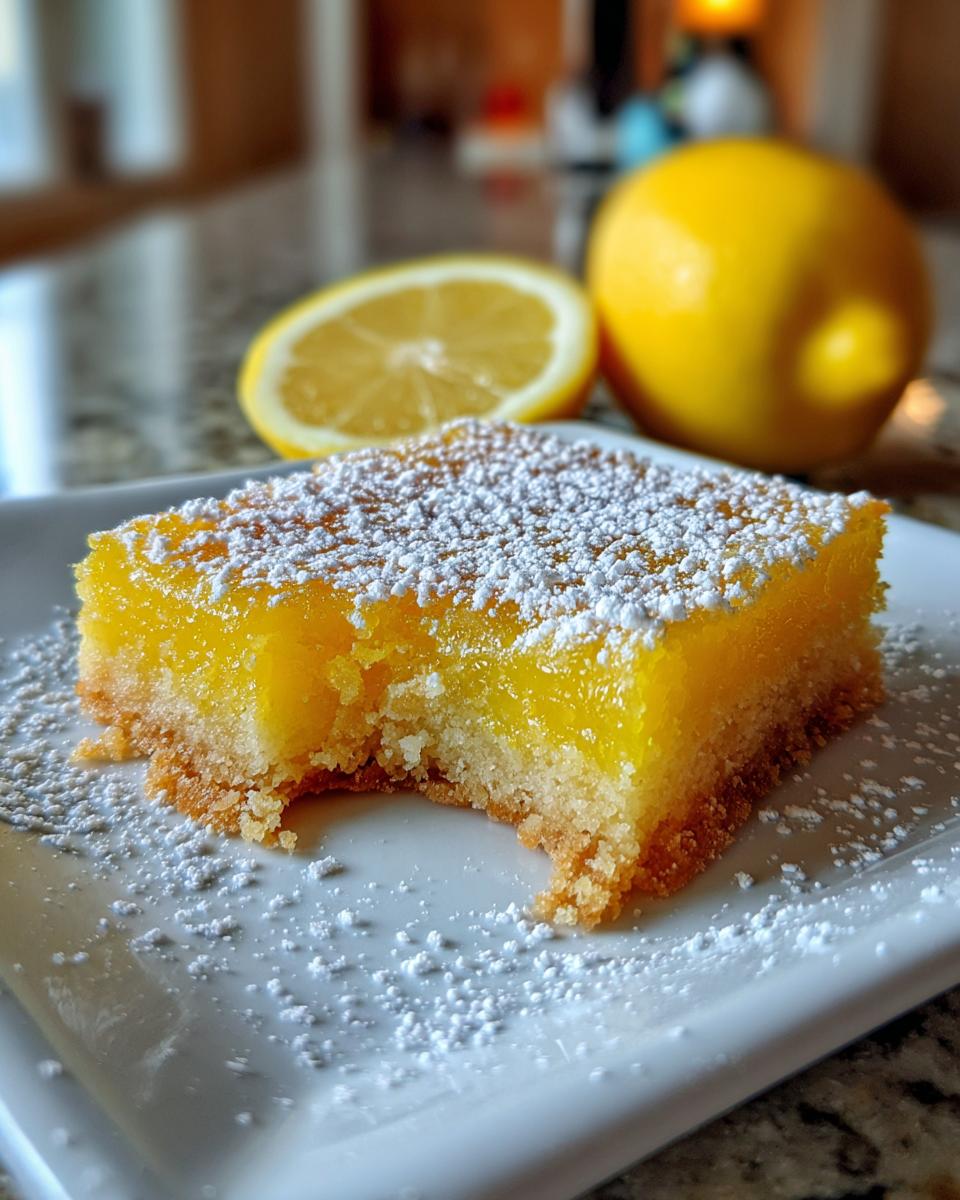 Lemon Bars - detail 2