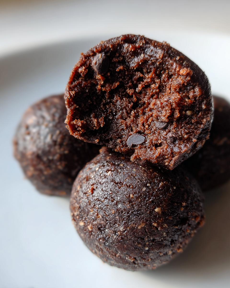 No-Bake Brownie Protein Balls - detail 2