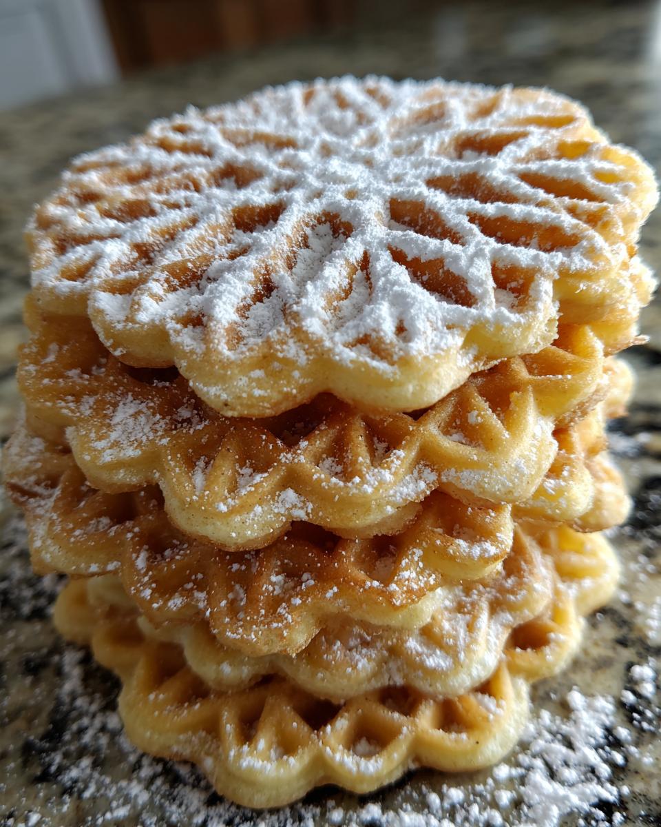 Pizzelle - detail 2