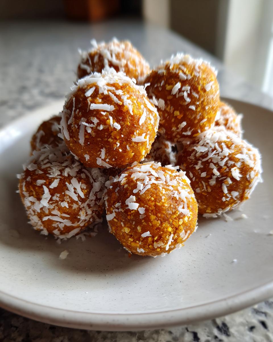 Pumpkin Spice Protein Balls - detail 2