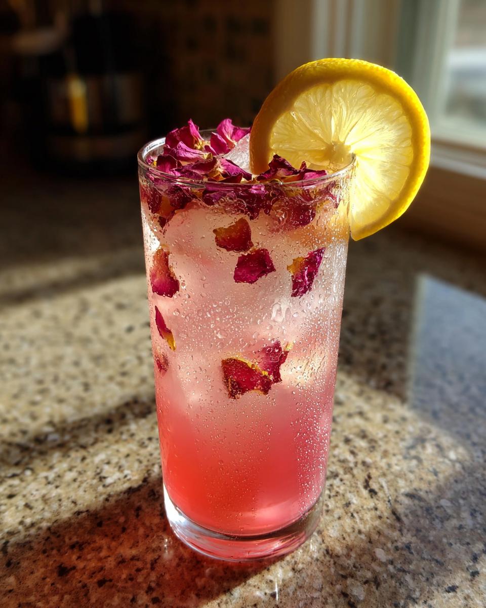 Rose lemonade - detail 2