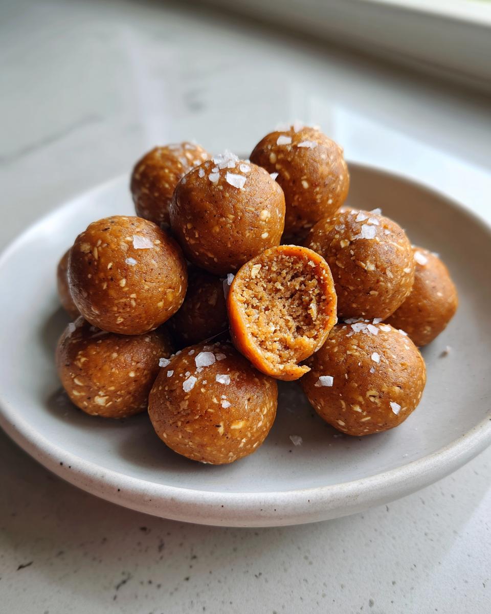 Salted Caramel Protein Bites - detail 2