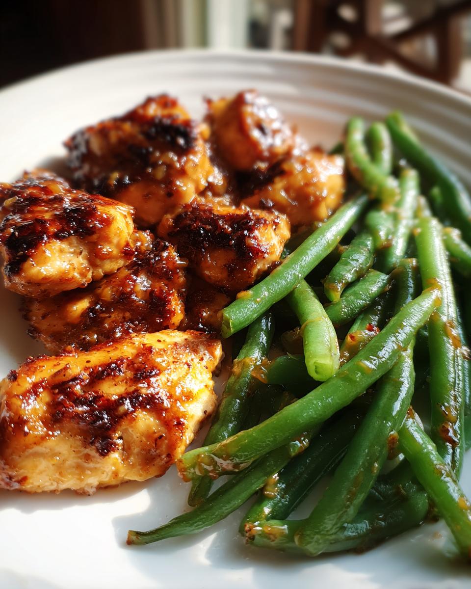 Sheet Pan Honey Mustard Chicken with Green Beans - detail 2