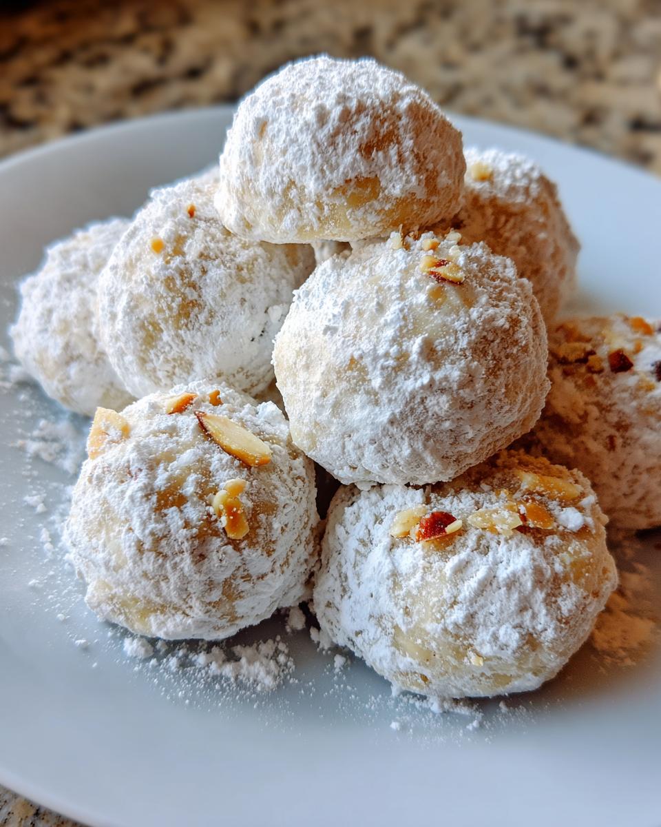 Snowball Cookies (Russian Tea Cakes) - detail 2
