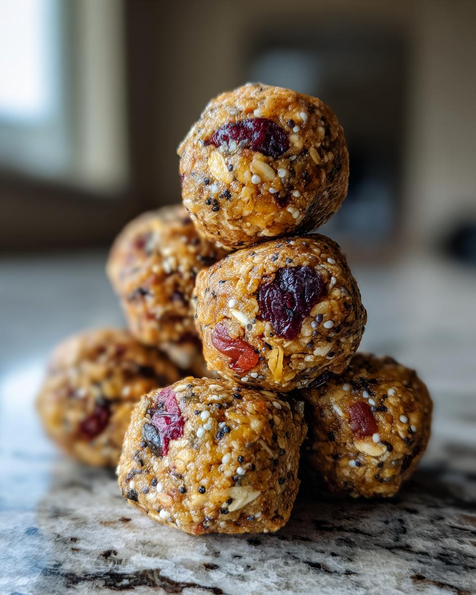 Trail Mix Energy Balls - detail 2