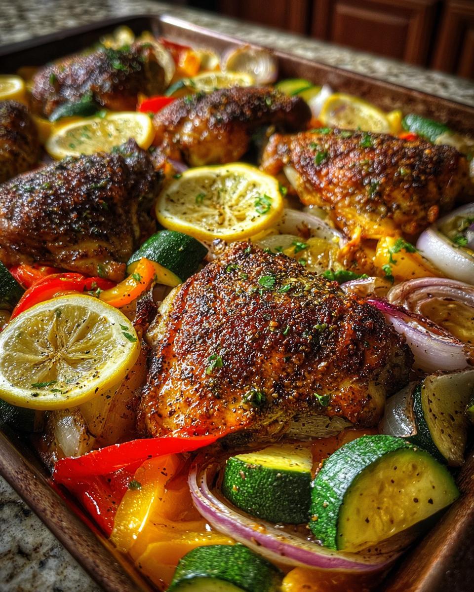 Za'atar Sheet Pan Chicken - detail 2