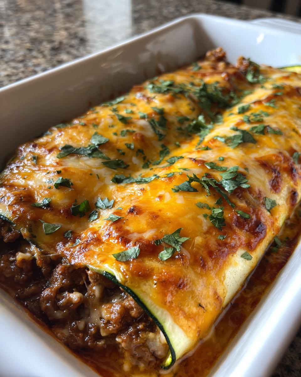 Zucchini Enchiladas - detail 2