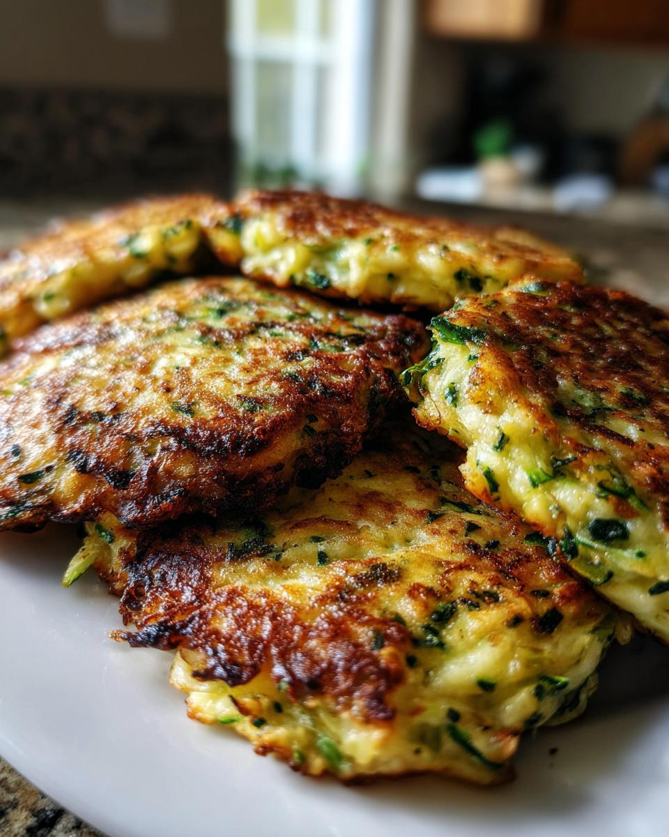 Zucchini Fritters - detail 2