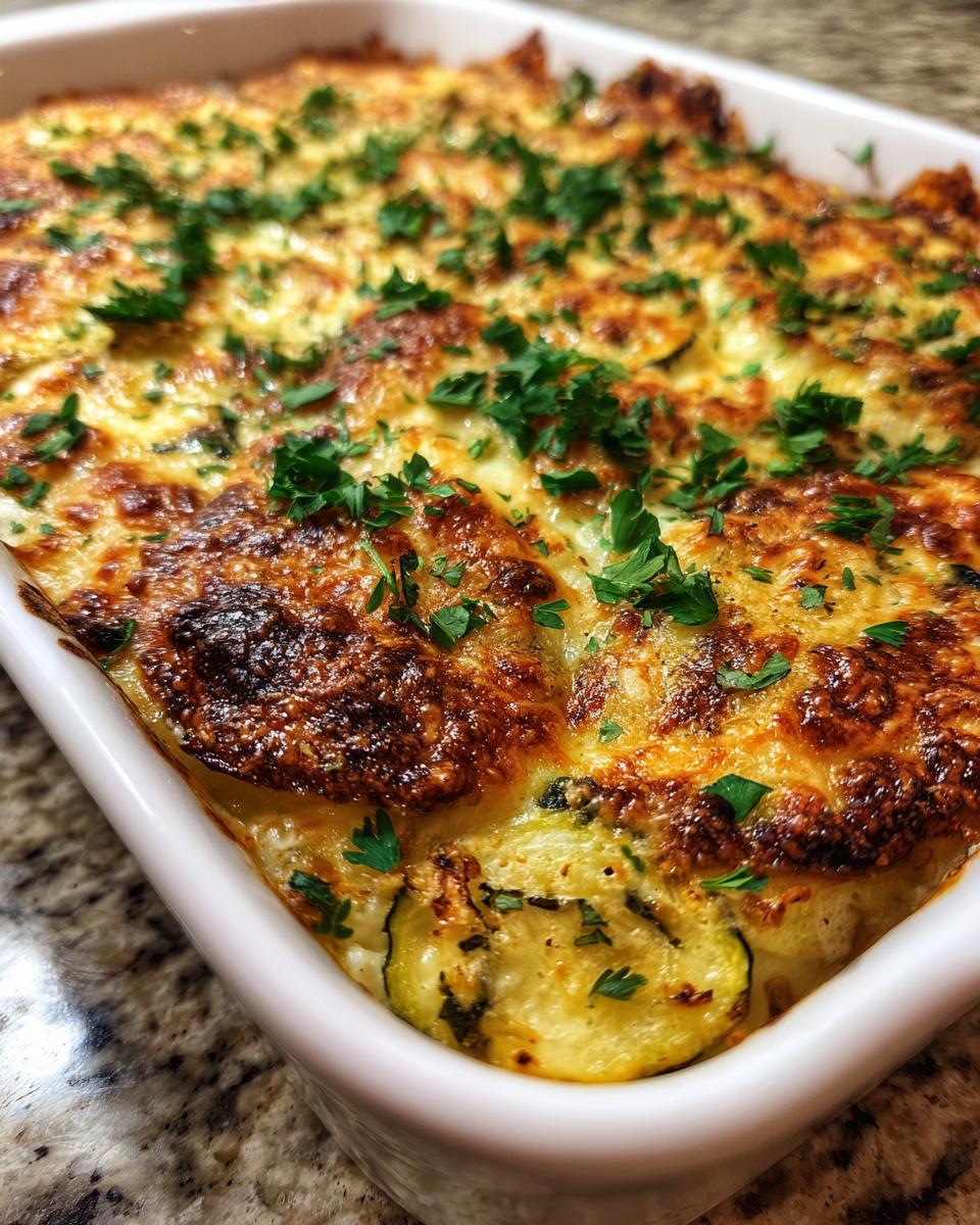 Zucchini Gratin - detail 2