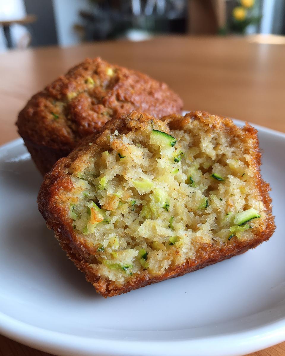 Zucchini Muffins - detail 2