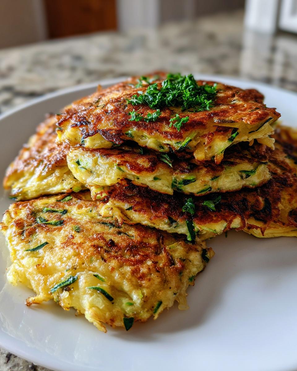 Zucchini Pancakes - detail 2