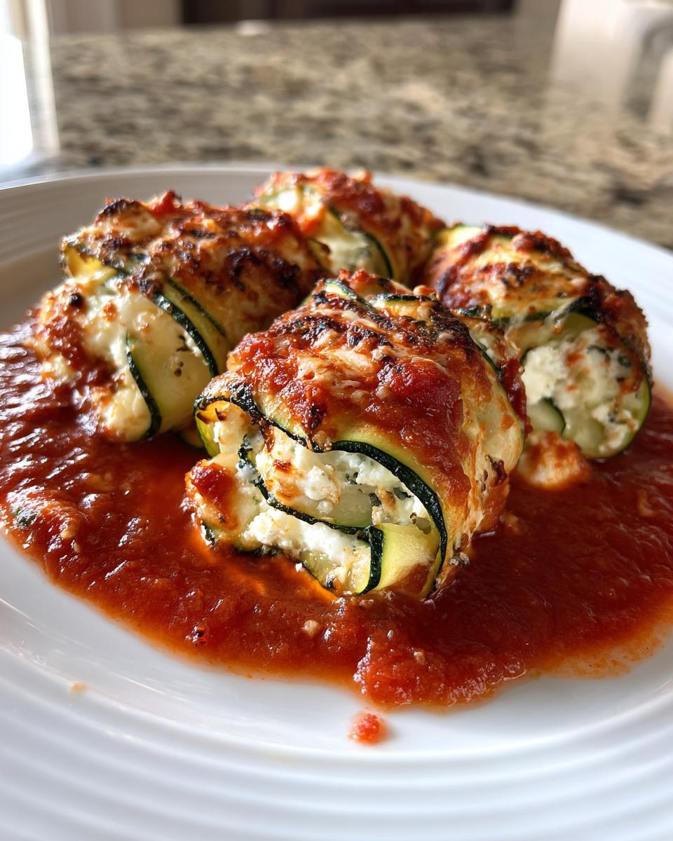 Zucchini Rollatini - detail 2