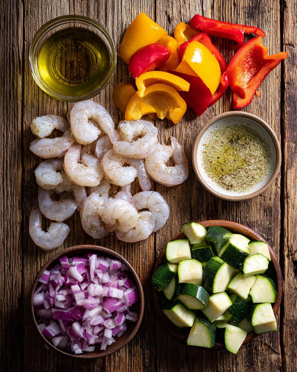 Cajun Shrimp and Vegetables - detail 1