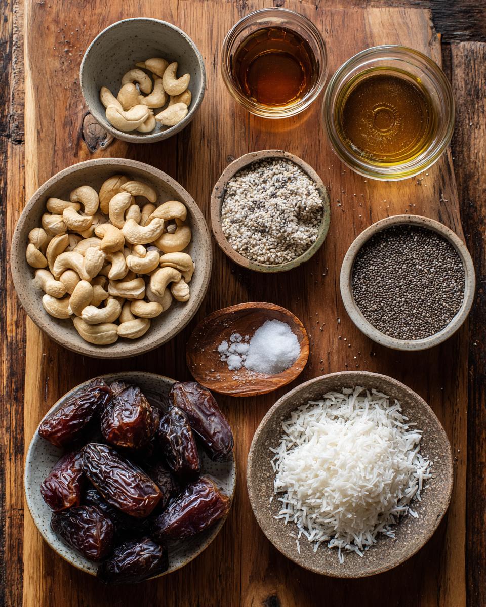 Cashew Date Energy Balls - detail 1