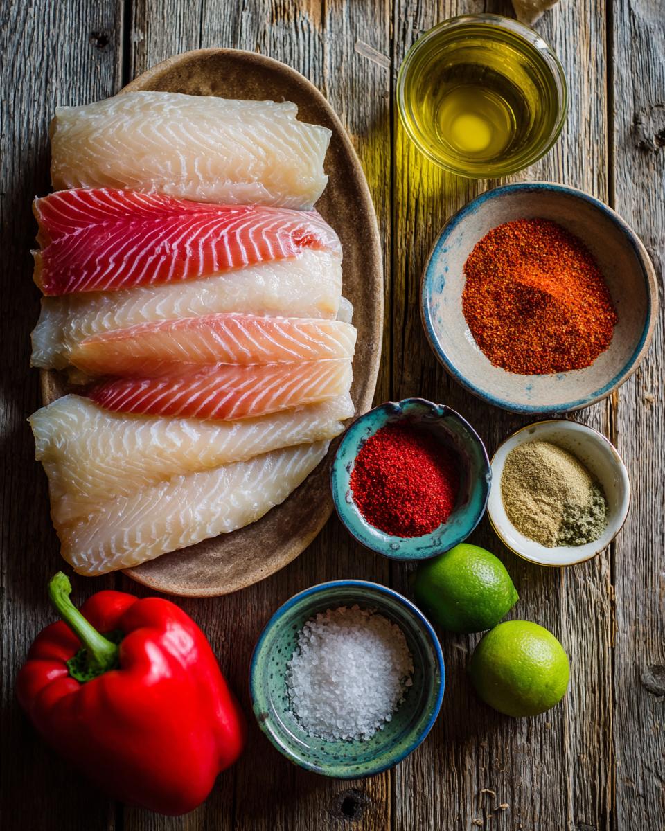 Chili-Lime Tilapia with Vegetables - detail 1