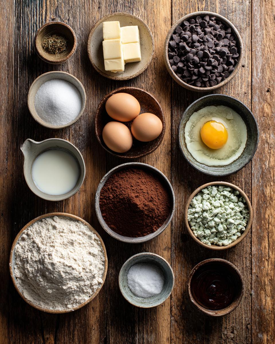 Chocolate Mint Cookies - detail 1