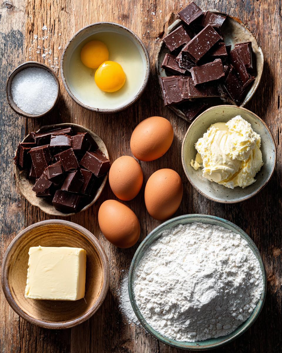 Chocolate lava cakes - detail 1