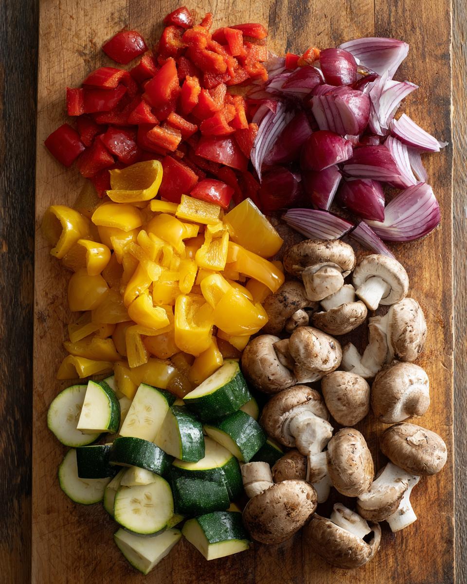 Grilled Vegetable Skewers - detail 1