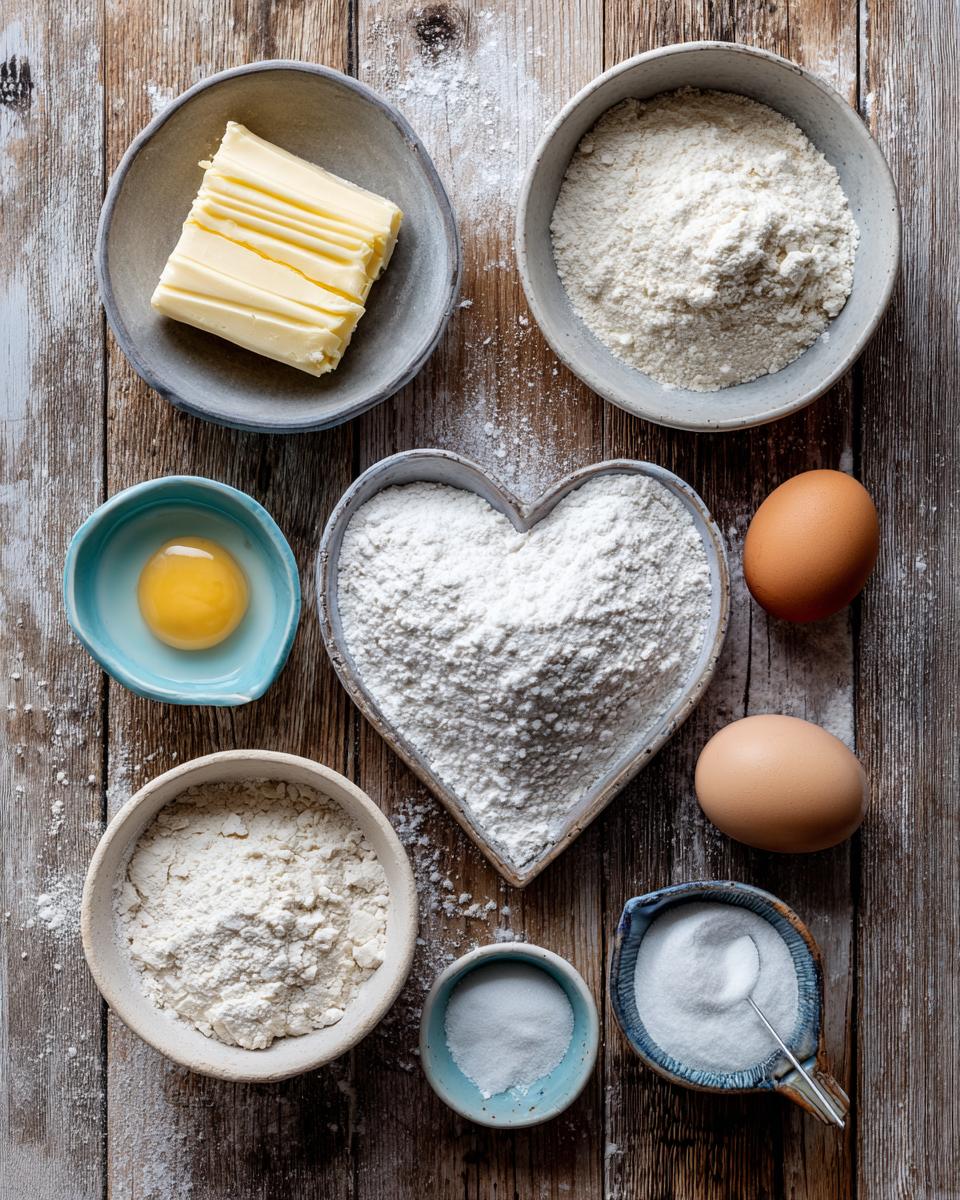 Heart-shaped sugar cookies with royal icing - detail 1
