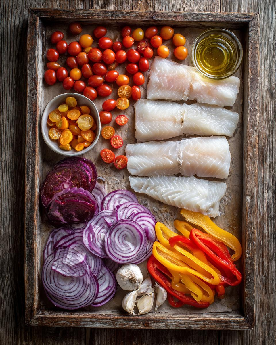 Italian Sheet Pan Fish - detail 1