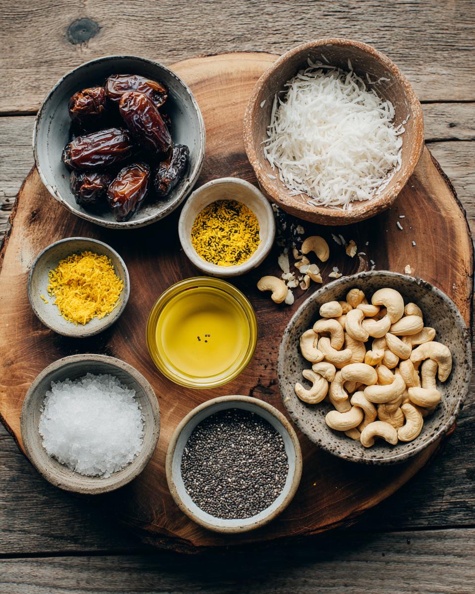 Lemon Poppy Seed Energy Balls - detail 1