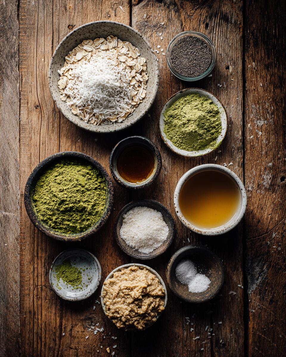 Matcha Green Tea Energy Balls - detail 1