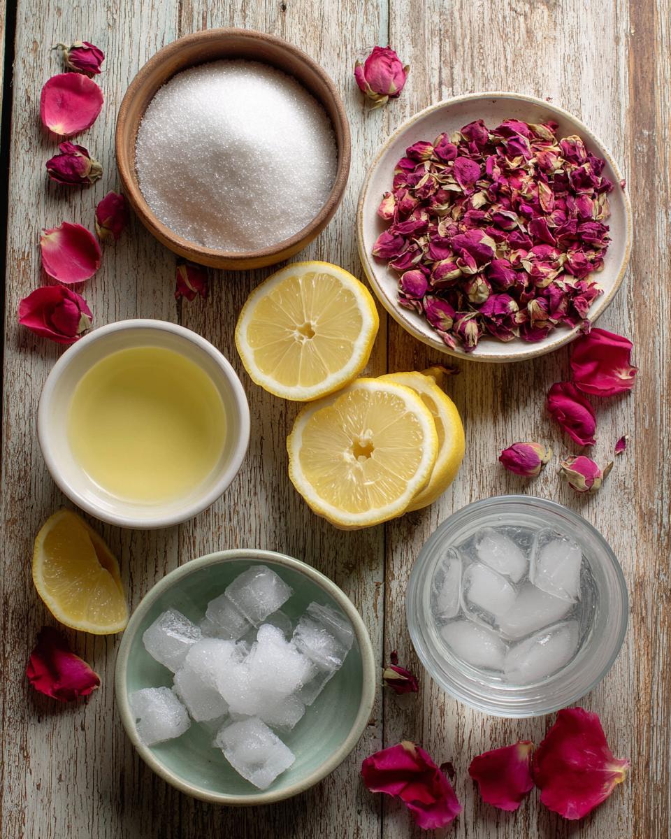 Rose lemonade - detail 1