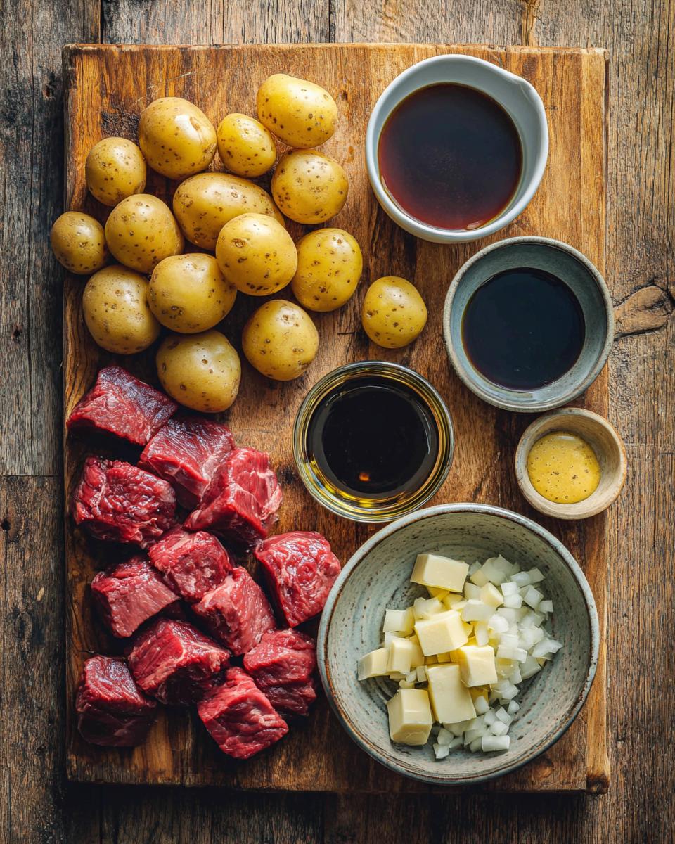 Sheet Pan Balsamic Steak and Potatoes - detail 1