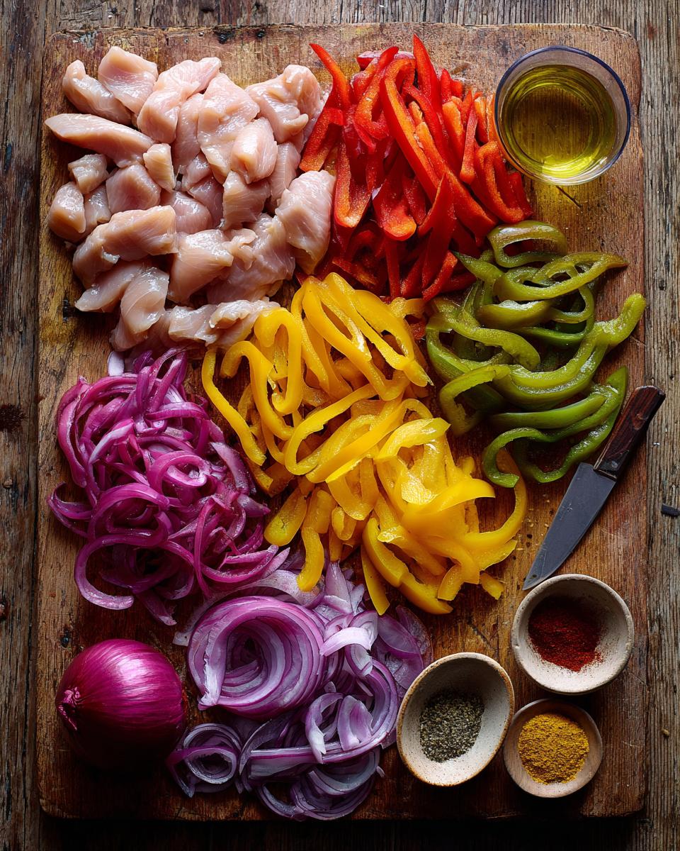 Sheet Pan Chicken Fajitas - detail 1
