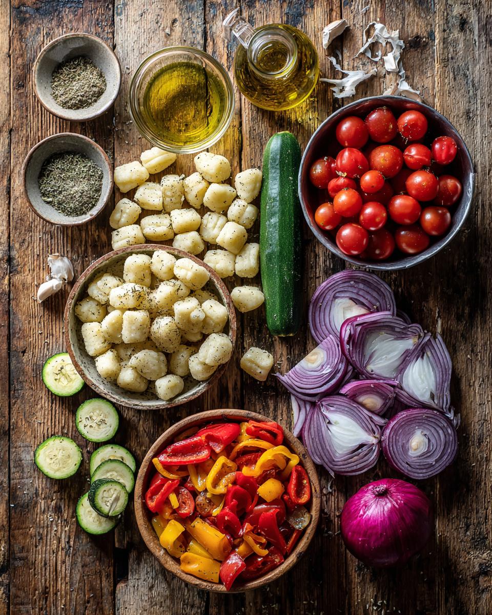 Sheet Pan Gnocchi with Roasted Vegetables - detail 1