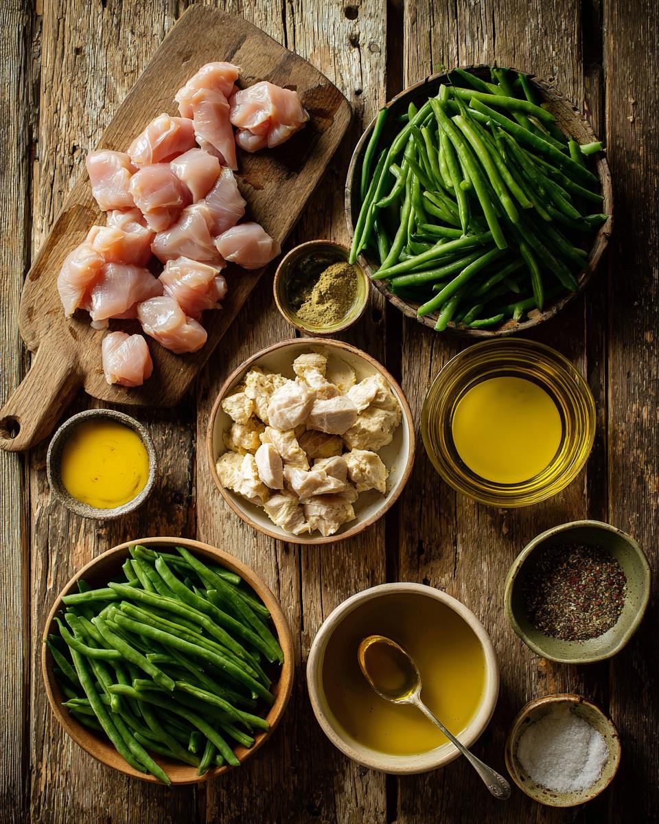 Sheet Pan Honey Mustard Chicken with Green Beans - detail 1