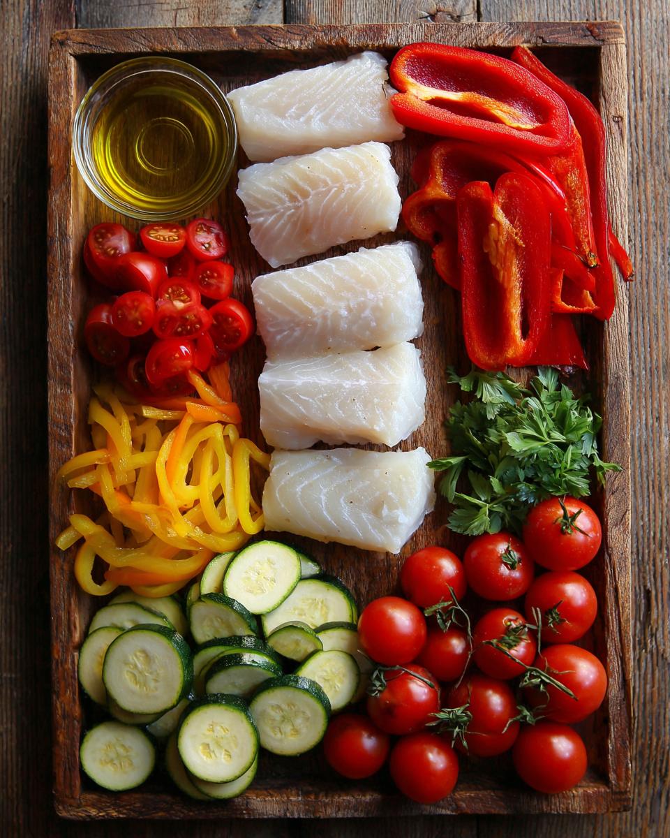 Sheet Pan Mediterranean Cod - detail 1