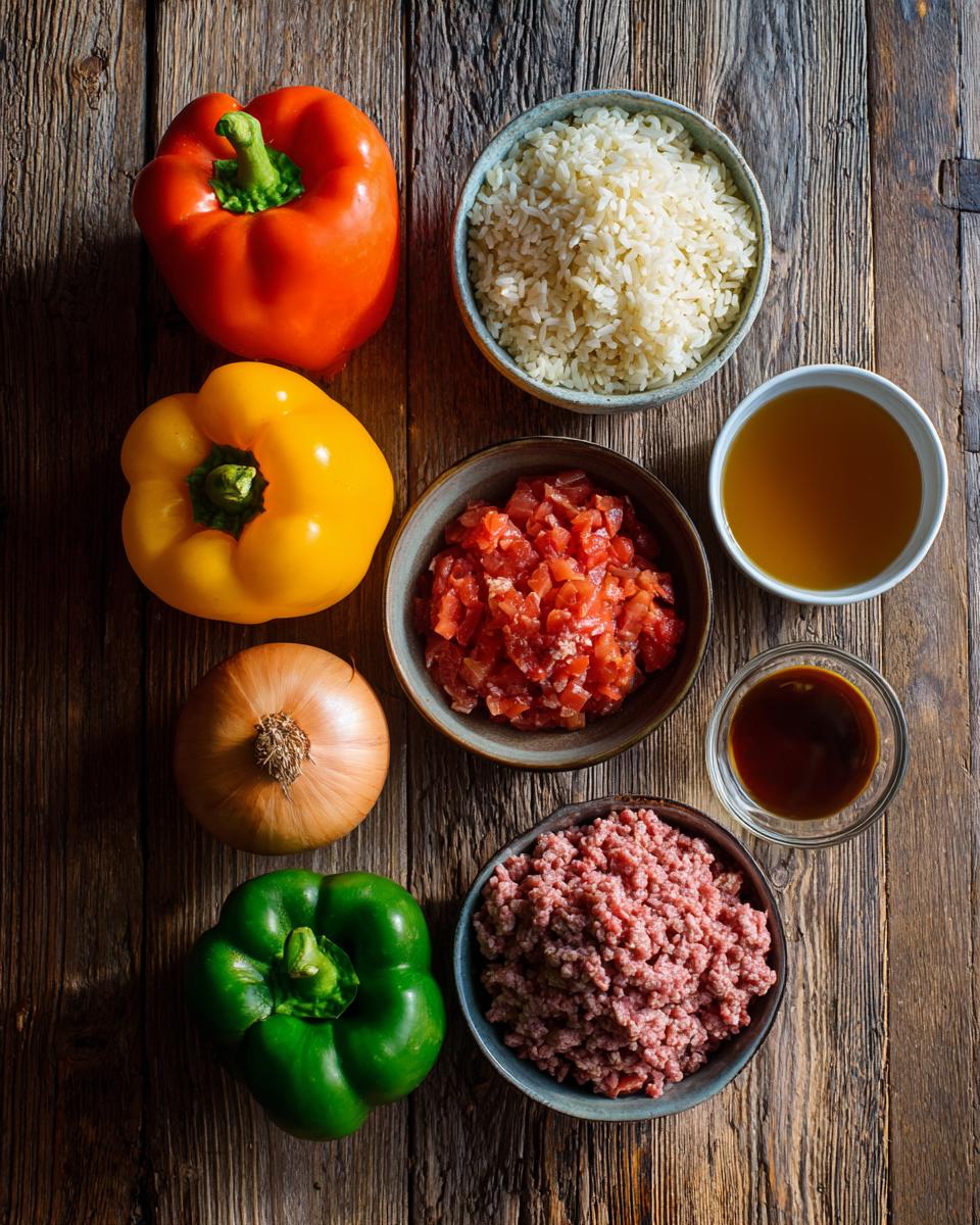 Sheet Pan Stuffed Peppers - detail 1