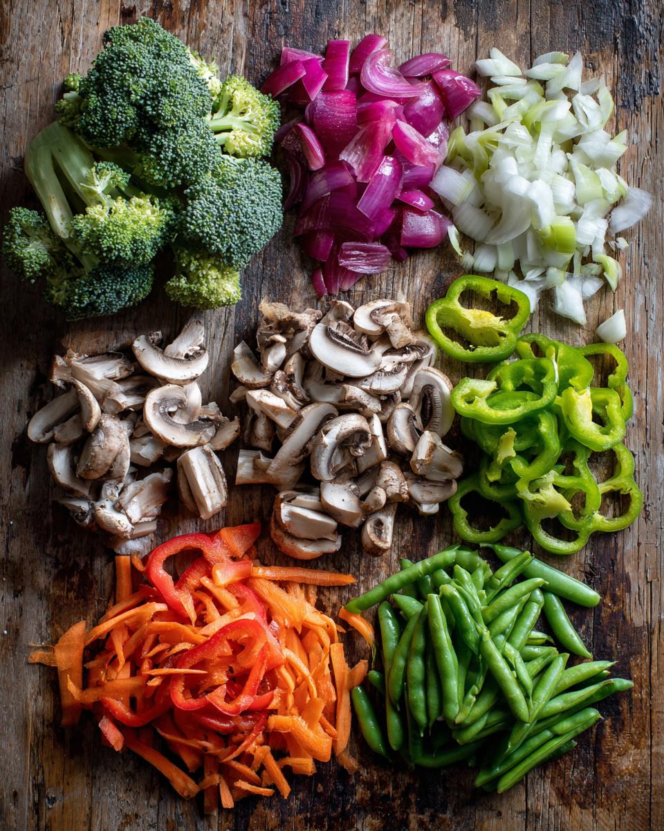 Sheet Pan Vegetable Stir Fry - detail 1