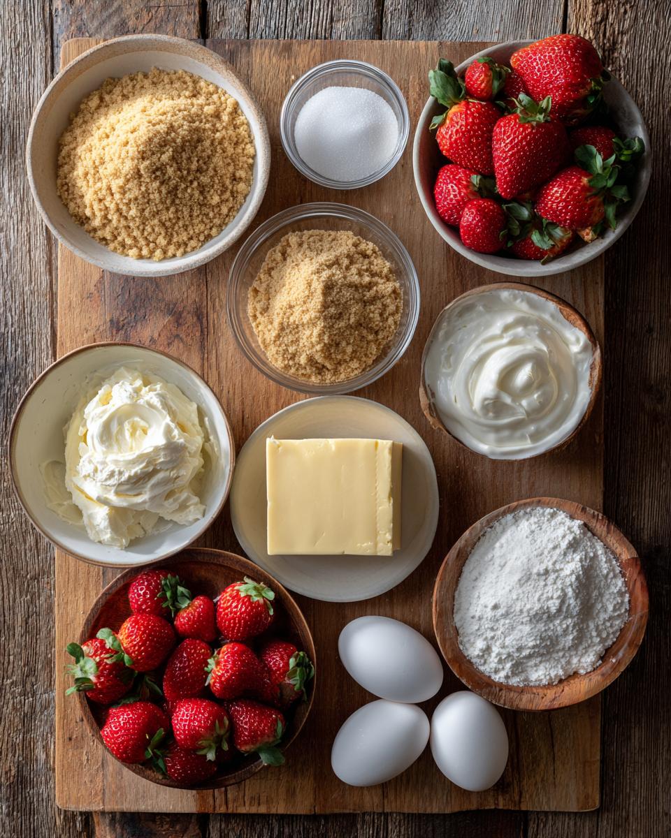 Strawberry cheesecake - detail 1