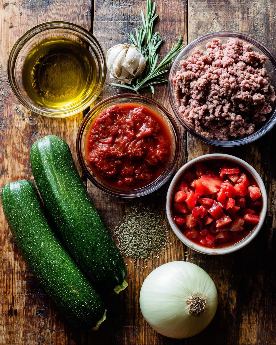 Zucchini Lasagna - detail 1