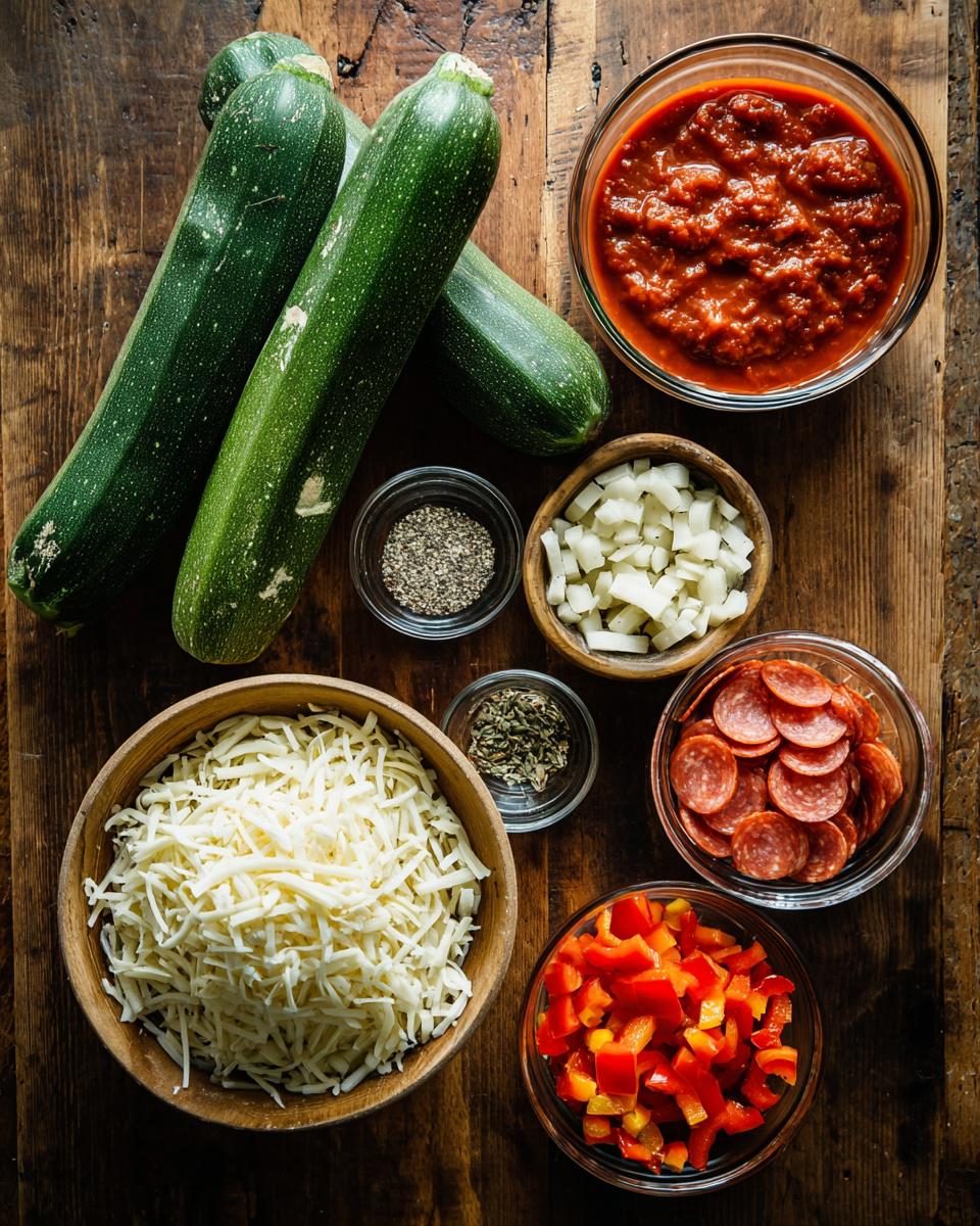 Zucchini Pizza Bites - detail 1