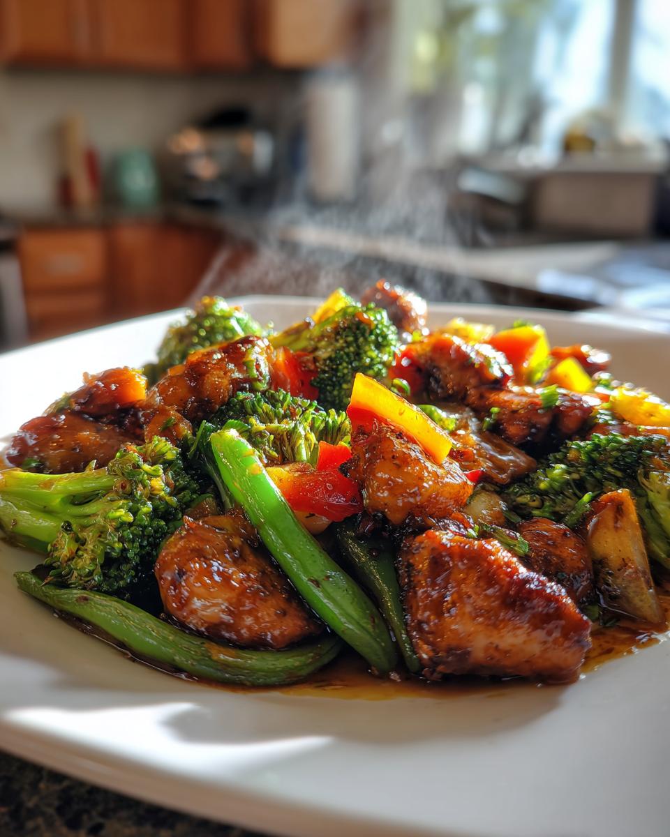 Ginger-Garlic Chicken Stir-Fry - detail 2