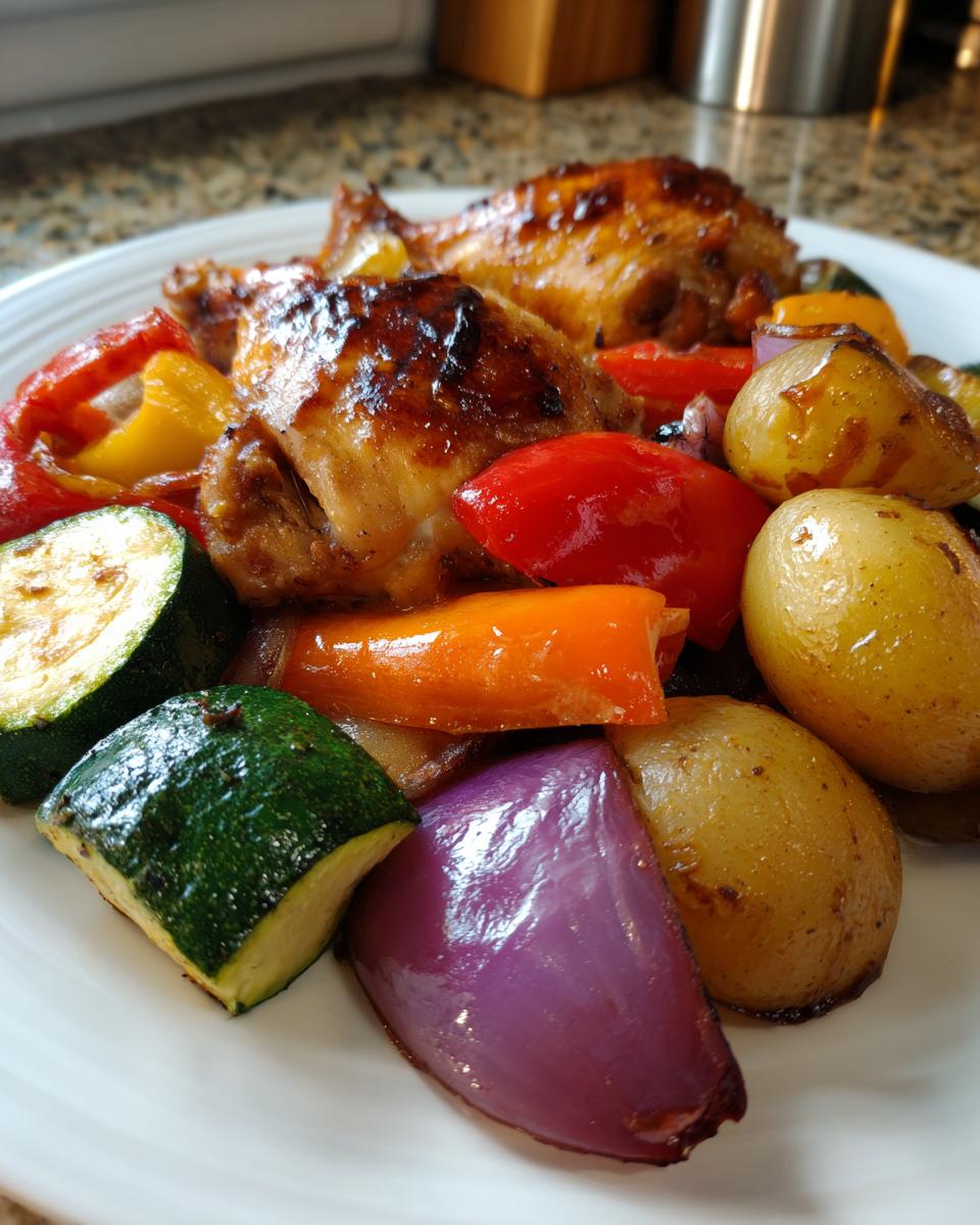One-Pan Balsamic Chicken and Vegetables - detail 2