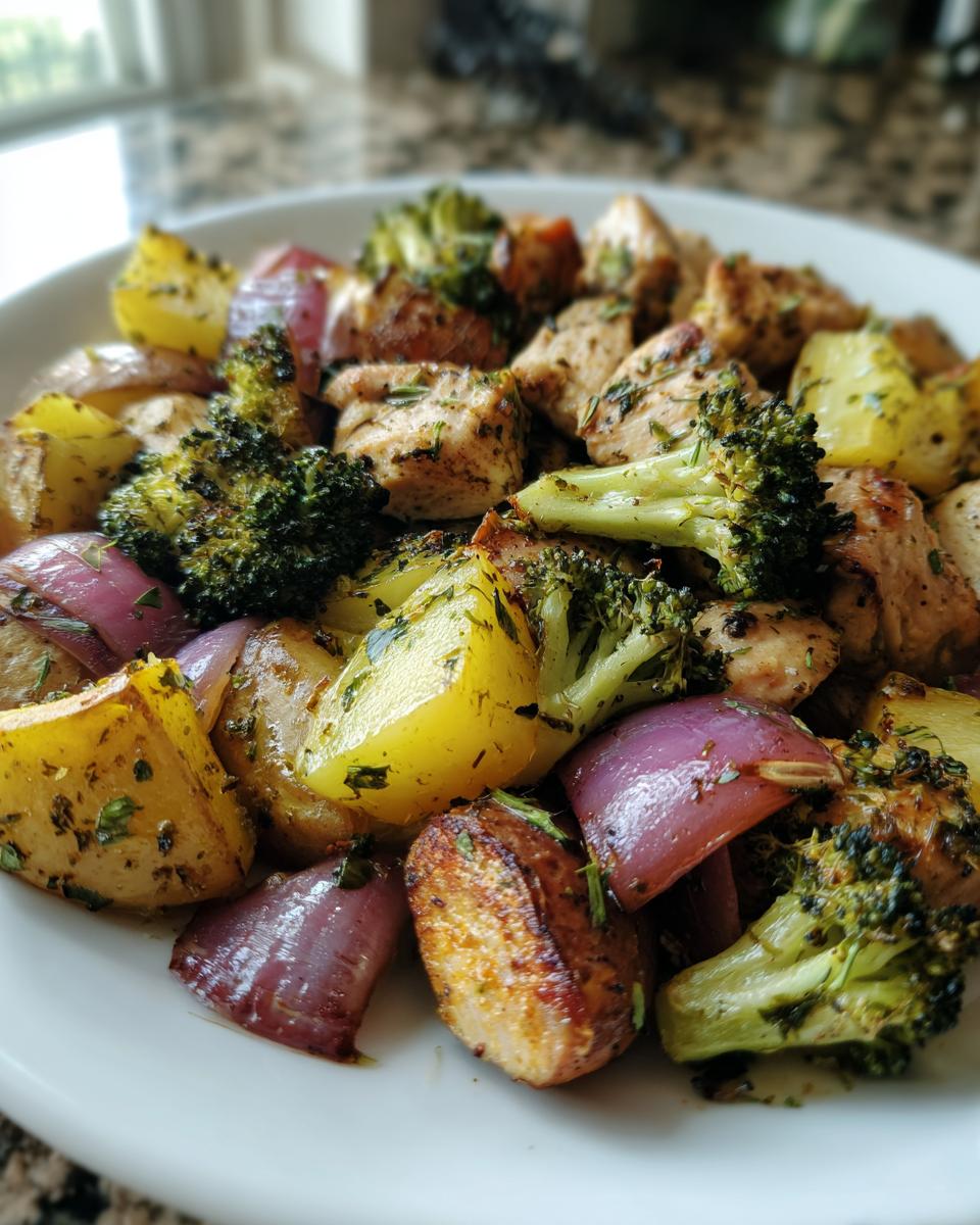 Sheet Pan Lemon Herb Chicken and Veggies - detail 2