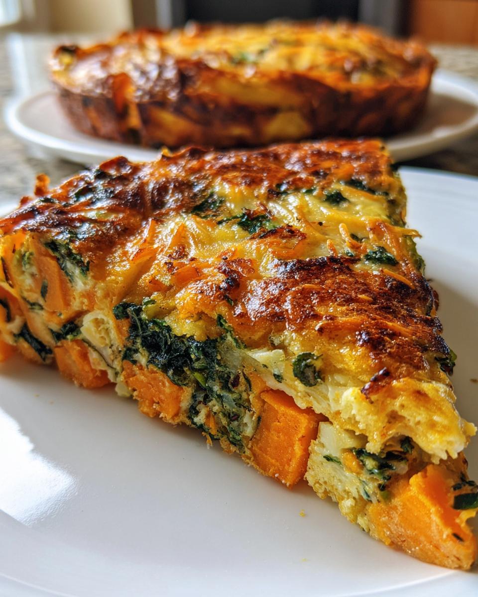 Sweet Potato and Kale Frittata - detail 2