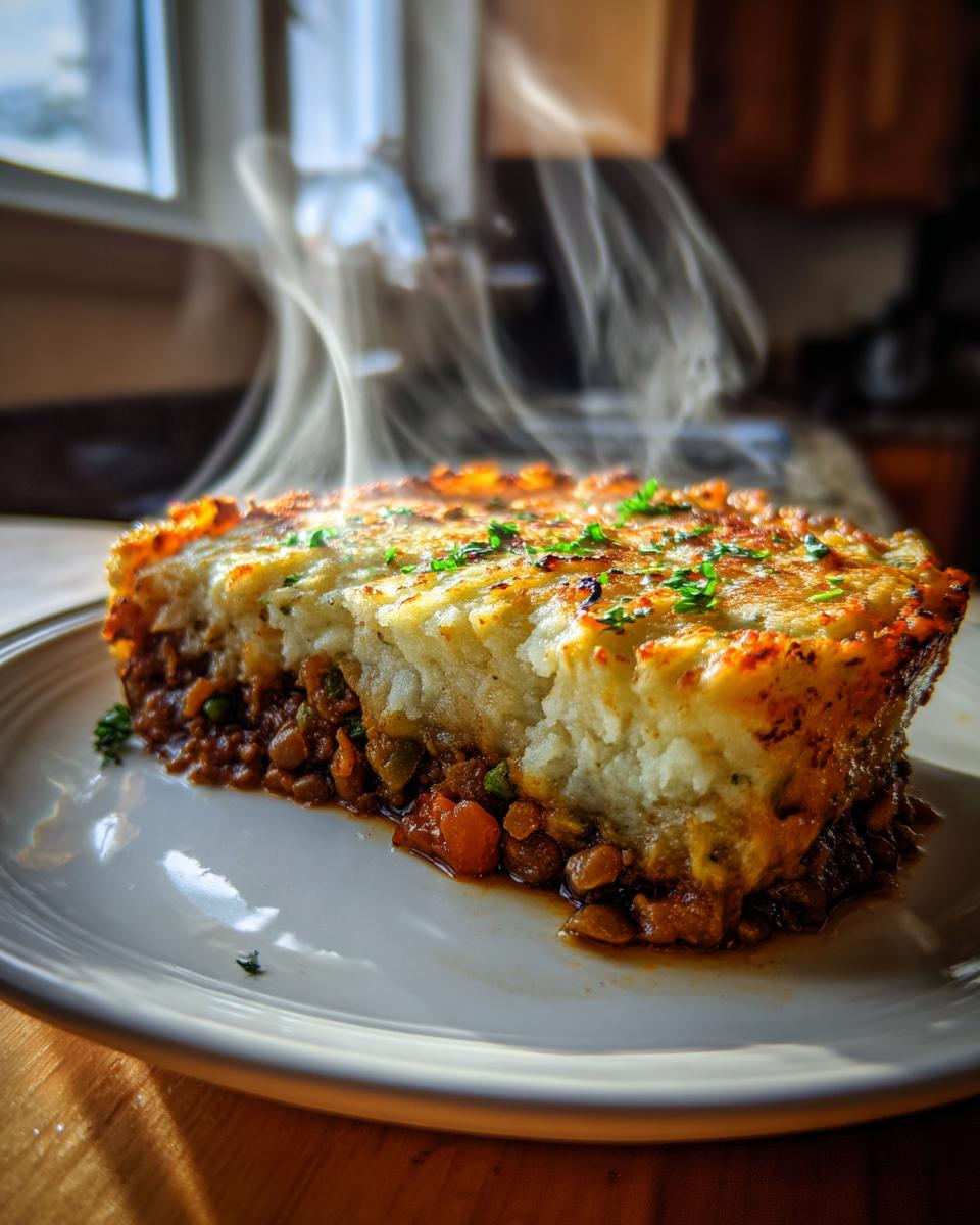 Vegan Shepherd's Pie - detail 2