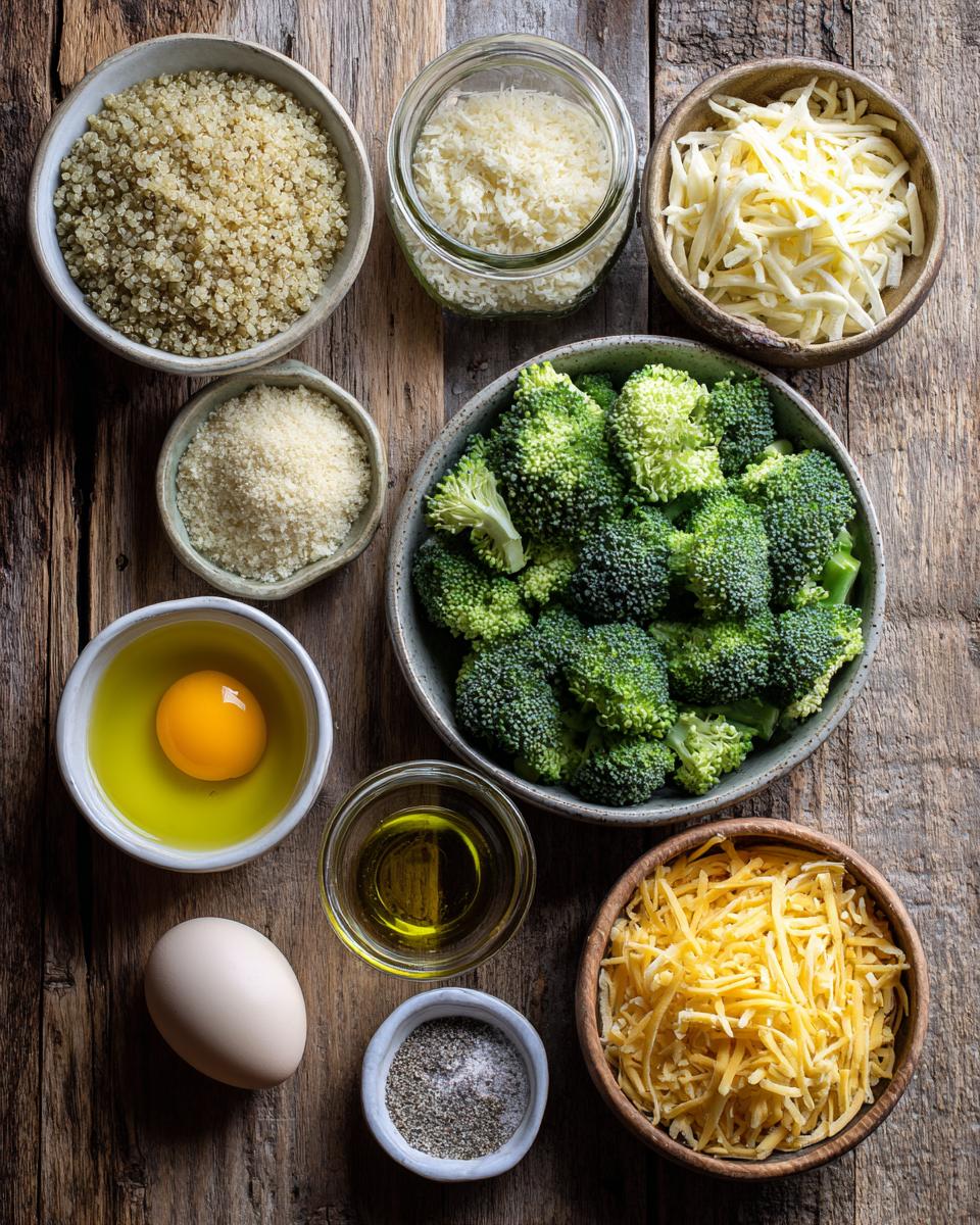 Broccoli Cheddar Quinoa Bites - detail 1