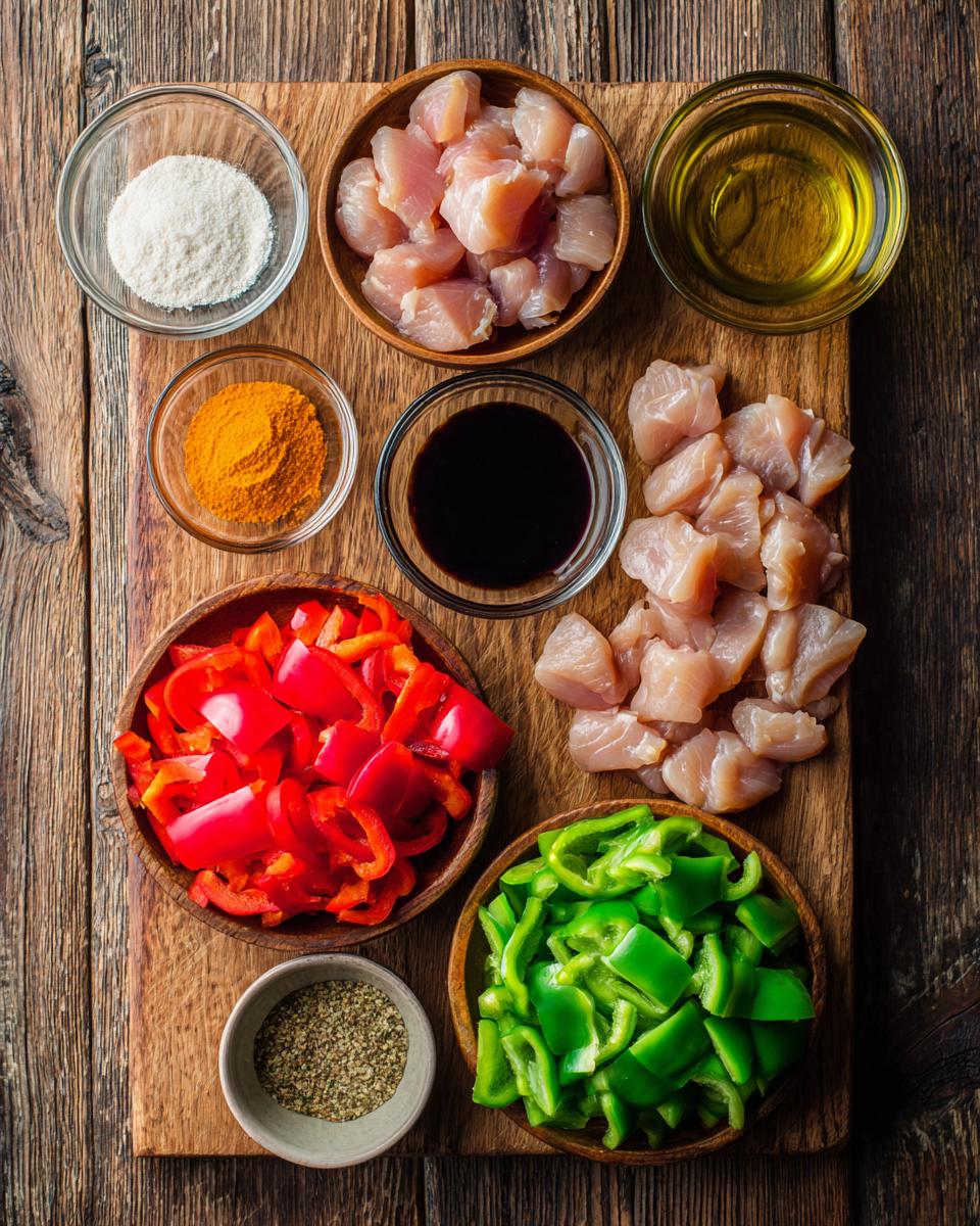 Chicken and Veggie Stir-Fry with Peanut Sauce - detail 1