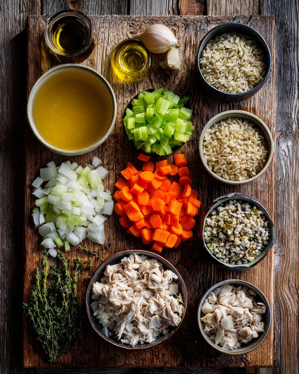 Chicken and Wild Rice Soup - detail 1