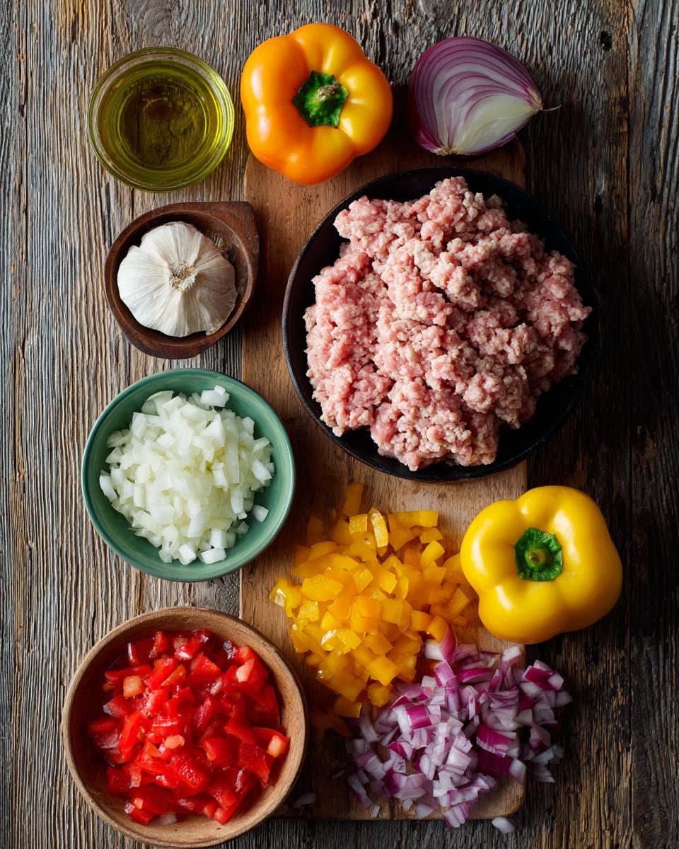 Ground Turkey and Vegetable Skillet - detail 1